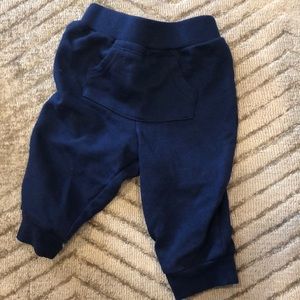 Blue pants, 6-9 months, like new